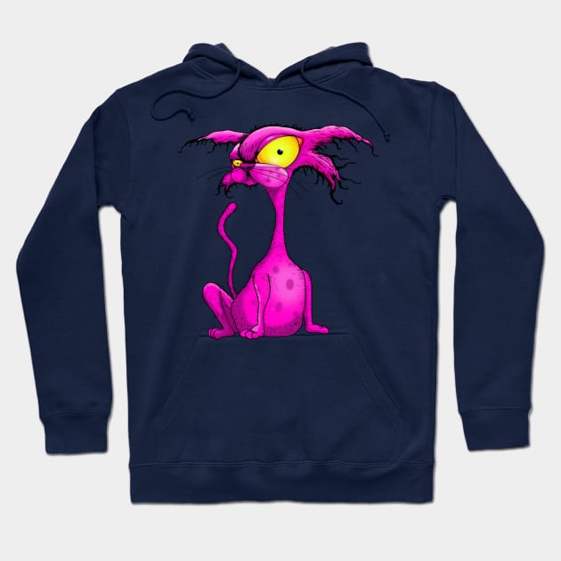 Angry Cat Hoodie by harmount
